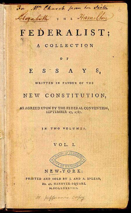 what are the federalist papers similar to